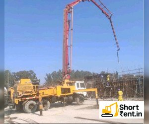 Putzmeister 49-5 Boom Placer heavy construction equipment for rent in India