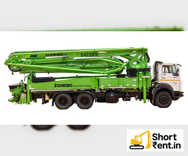Schwing Stetter S43X Boom Placer heavy construction equipment for rent in Piparpani, NARSINGHPUR