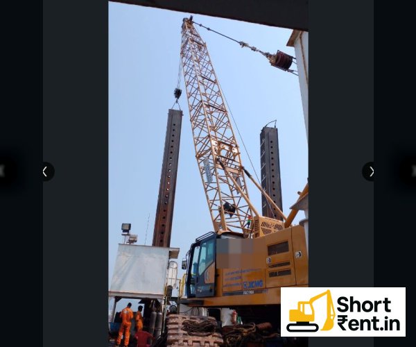 XCMG XCA 100 heavy construction equipment for rent in Numaligarh Refinery Project, GOLAGHAT