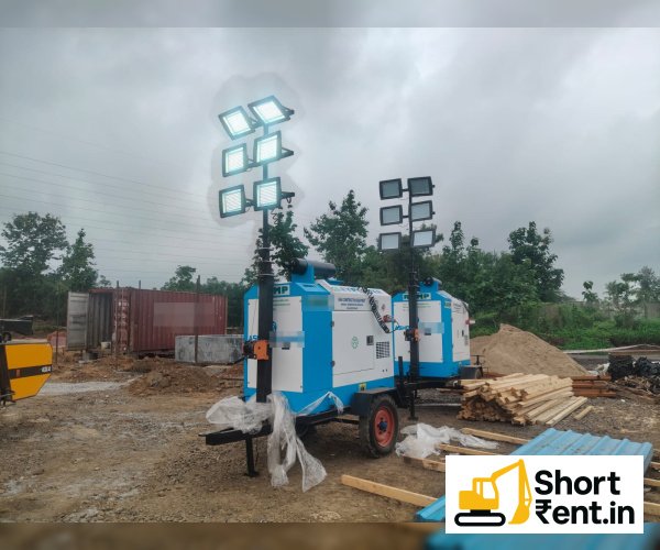 7.5 KVA TOWER LIGHT heavy construction equipment for rent in Bol, AHMADABAD