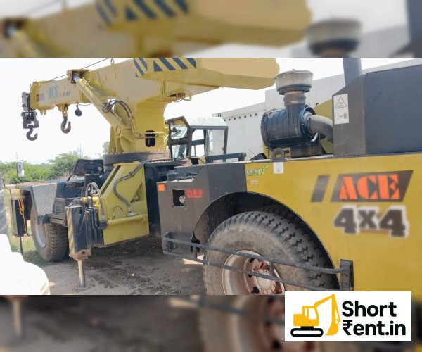 20 Ton Class 360 Slew ACE NX360 4x4 Franna Crane Available for Rental in Gujarat for Long Term heavy machinery for rent in Lalpar, MORBI - 363642